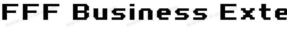 FFF Business Extended字体转换